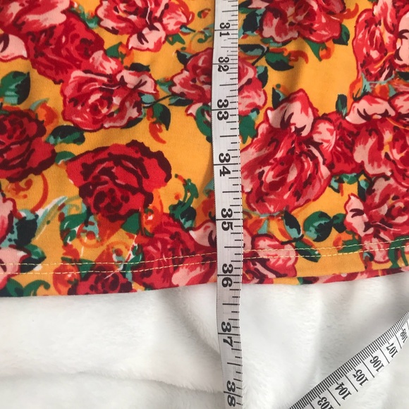 LulaRoe Floral Maxi Skirt - Picture 3 of 4